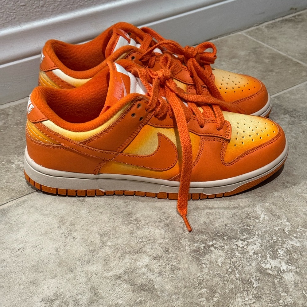 Nike Kids Orange Sneakers
